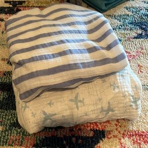 2 Aden & Anais Crib Sheets